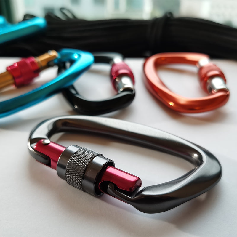 D Shape Climbing Carabiner