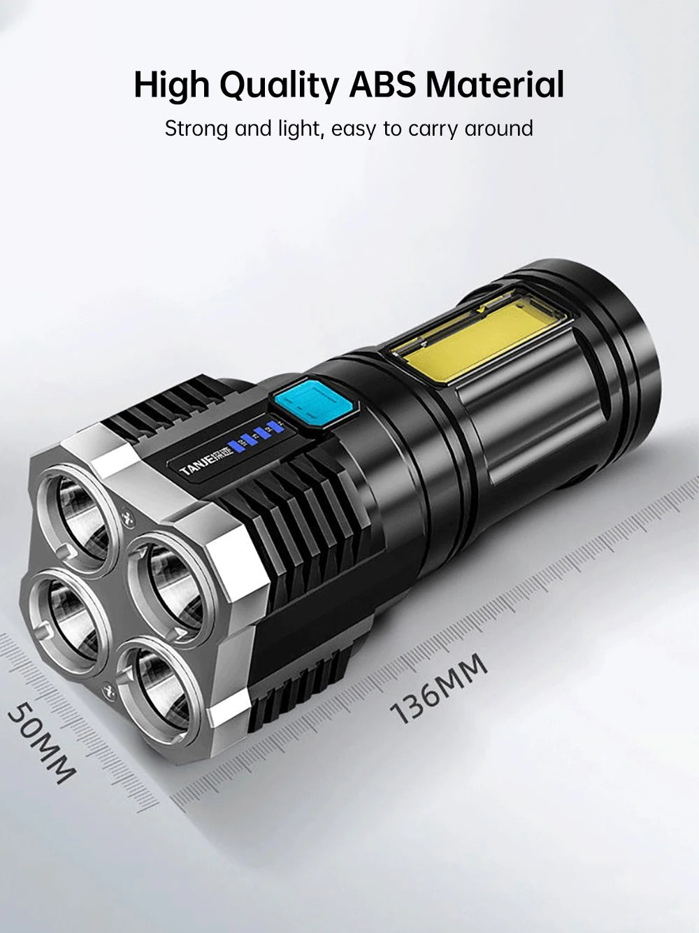 LED usb Rechargeable Flashlight Ultra Bright