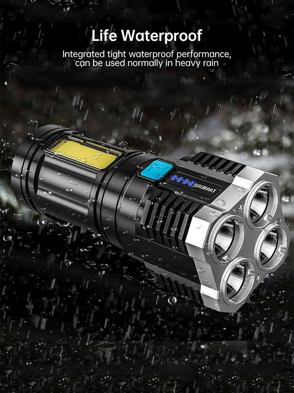 LED usb Rechargeable Flashlight Ultra Bright